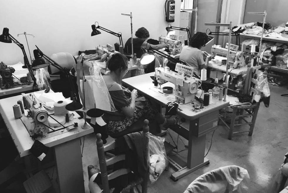 Taller de la firma Angel Schlesser en España. 