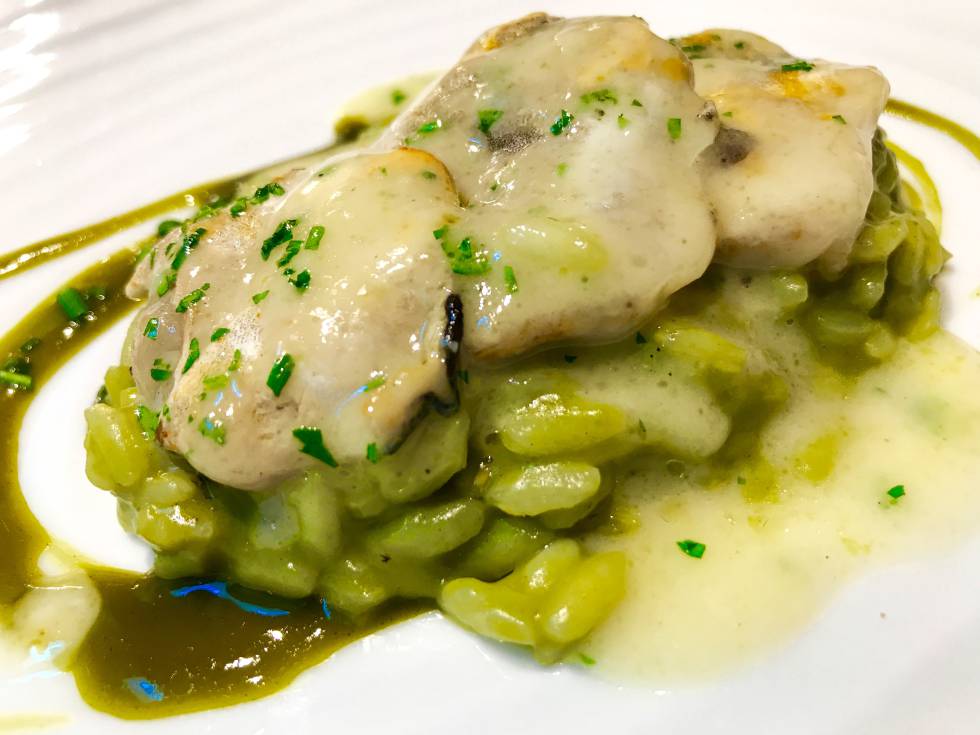 ARROZ MARINERO CON ALGAS Y KOKOTXAS CAPEL