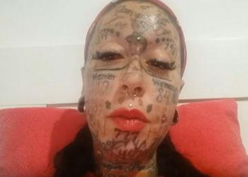La mujer más tatuada de Europa es catalana y quiere borrárselos