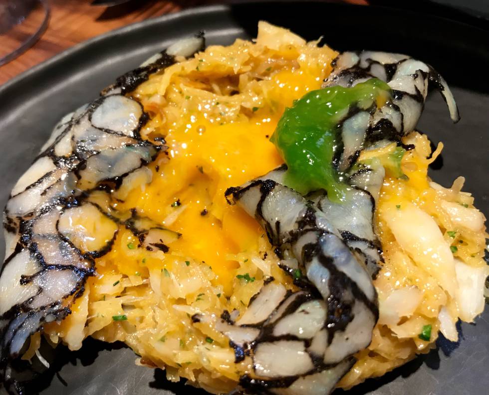 BACALAO DORADO DESPUÉS DE ROMPER LA "COSTRA" CAPEL