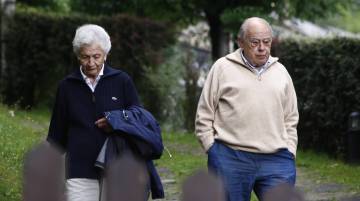 Marta Ferrusola y Jordi Pujol, en 2014.