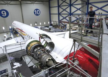 Así son las entrañas de un avión Así son las entrañas de un avión