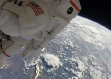 Así vio Peggy Whitson su paseo espacial de récord Así vio Peggy Whitson su paseo espacial de récord