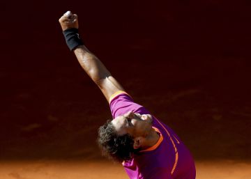 Rafa Nadal - Novac Djokovic, la semifinal del Madrid Open en imágenes Rafa Nadal - Novac Djokovic, la semifinal del Madrid Open en imágenes