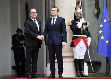 La investidura de Macron, en imágenes