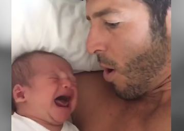 El infalible truco de un padre para calmar el llanto de su bebé que se ha vuelto viral El infalible truco de un padre para calmar el llanto de su bebé que se ha vuelto viral