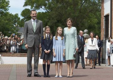 La comunión de la infanta Sofía, en imágenes La comunión de la infanta Sofía, en imágenes