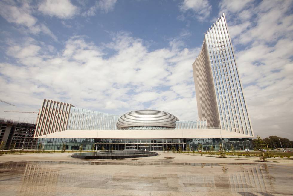 Sede de la Unión Africana en Addis Abeba.