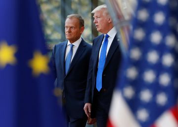 La visita de Trump a Bruselas, en imágenes La visita de Trump a Bruselas, en imágenes