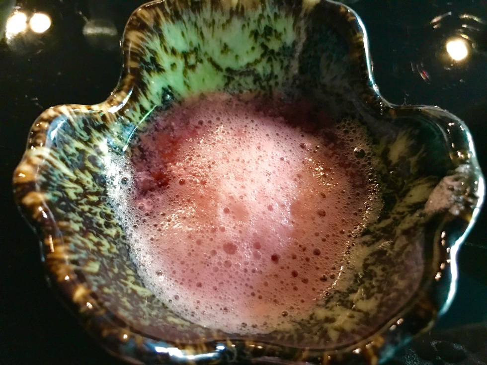 ESPUMA DE JENGIBRE CONFITADO CAPEL