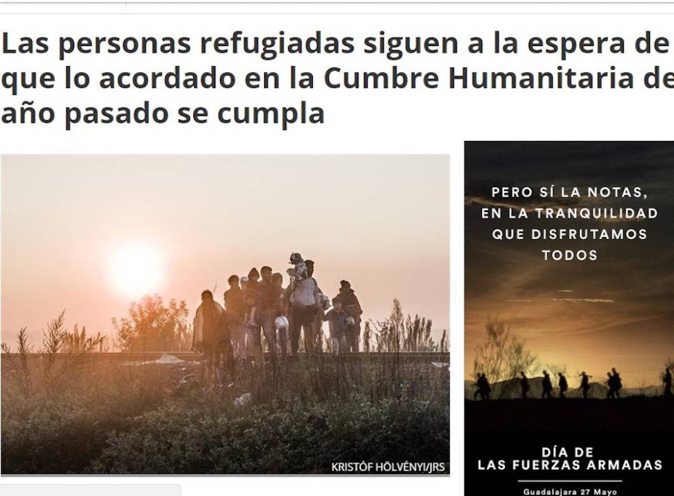 ¿Debe publicitarse el Ministerio de Defensa usando la inmigración?