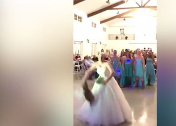 La sorpresa de una novia enferma de cáncer a sus invitadas La sorpresa de una novia enferma de cáncer a sus invitadas