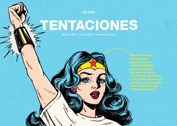 Wonder Woman, la primera superheroína feminista, portada del nuevo número de Tentaciones
