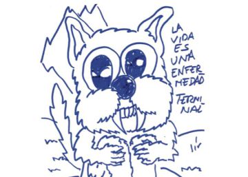 Grosman nos comenta con alegría su cómic: