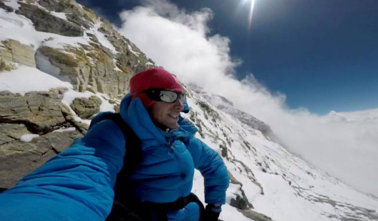Kilian Jornet, en el Everest.