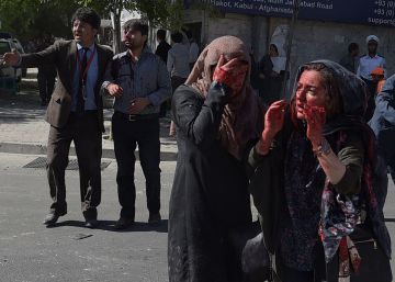 El atentado de Kabul, en imágenes