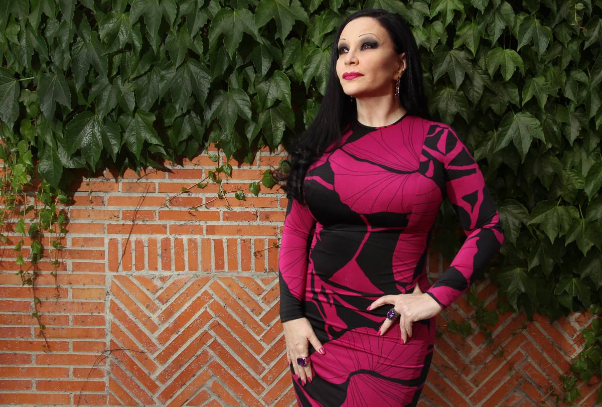 La cantante Alaska, en el madrileño Parque del Retiro