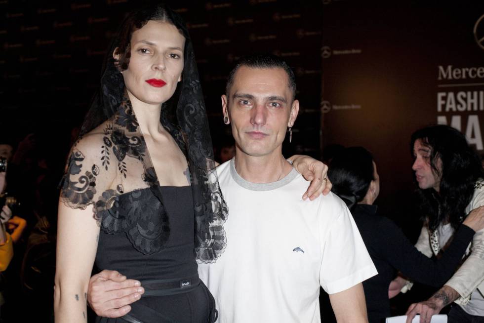 Bimba Bosé y David Delfín.rn