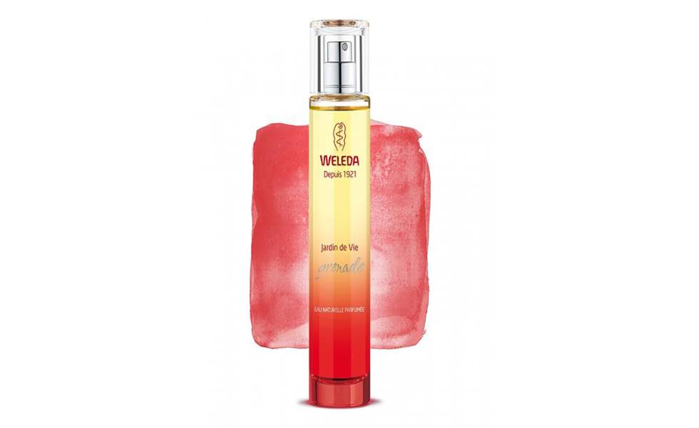 Agua Perfumada Jardín de Vie Grenade Weleda.