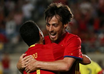 España - Colombia, las imágenes del partido amistoso