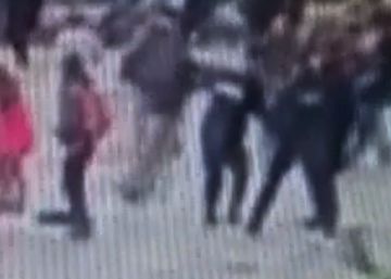 Así fue el ataque a un policía en Notre Dame Así fue el ataque a un policía en Notre Dame