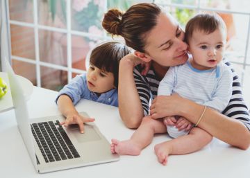 Viuda y con dos hijos, familia numerosa; soltera y con dos hijos, no