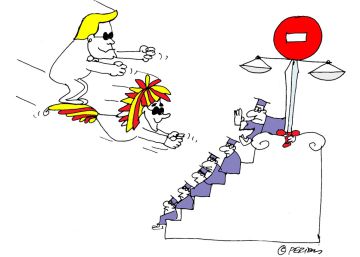 La secesión de Cataluña en viñetas