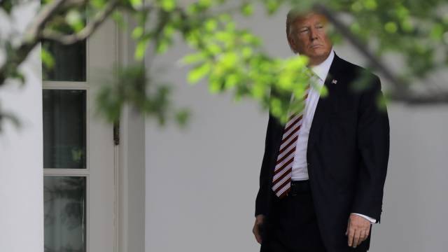 Donald Trump, en la Casa Blanca.