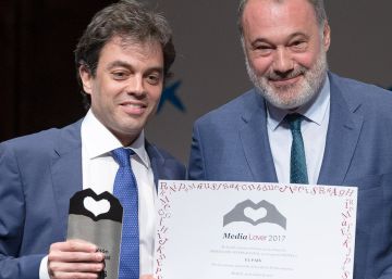 EL PAÍS, premiado en los MediaLover por su proyección internacional EL PAÍS, premiado en los MediaLover por su proyección internacional
