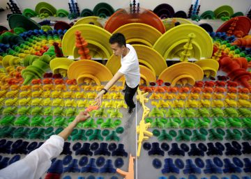 'Ocean of Flowers': esculturas de papel 'Ocean of Flowers': esculturas de papel