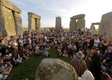 Solsticio de verano en Stonehenge Solsticio de verano en Stonehenge