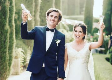 Un acierto y un error en el traje de boda de Griezmann Un acierto y un error en el traje de boda de Griezmann