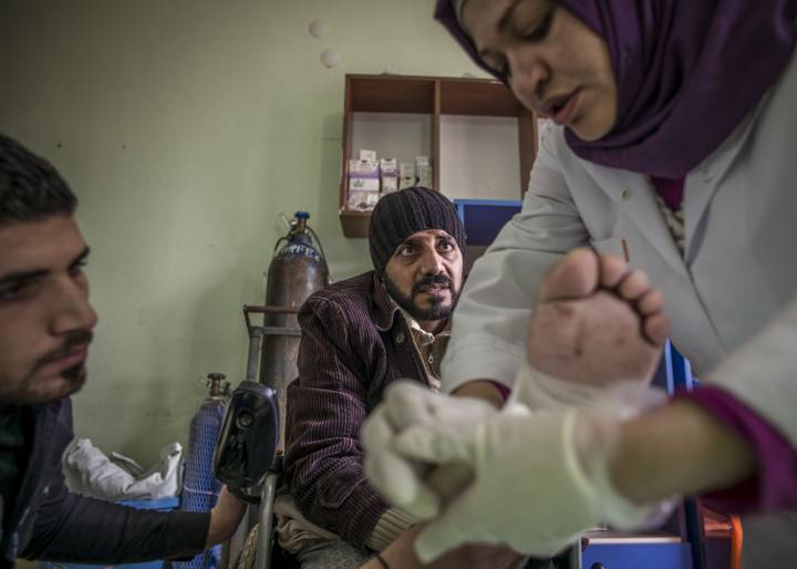 Los rostros del exilio sirio Los rostros del exilio sirio