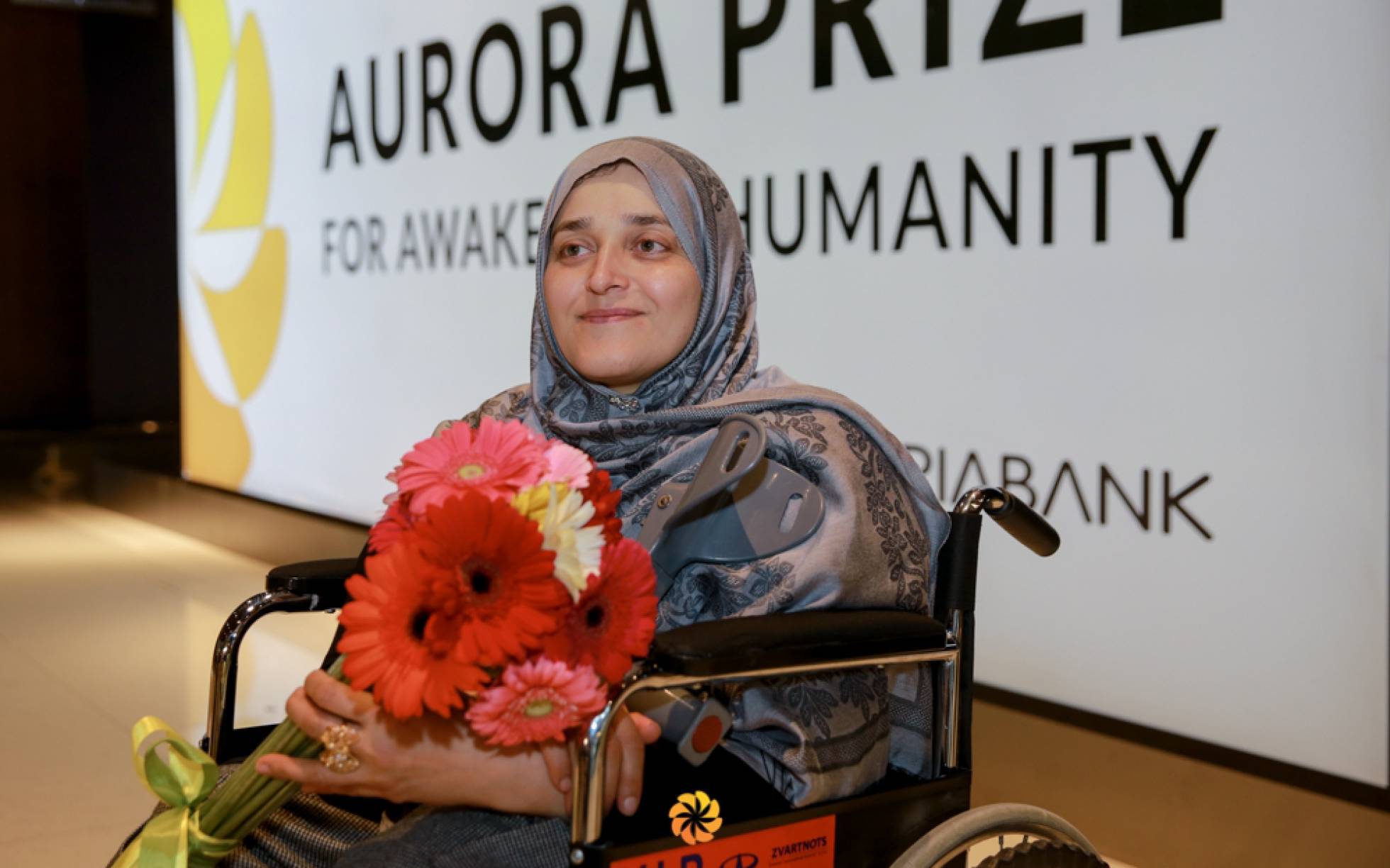 Jamila Afghani llega a Yerevan, Armenia