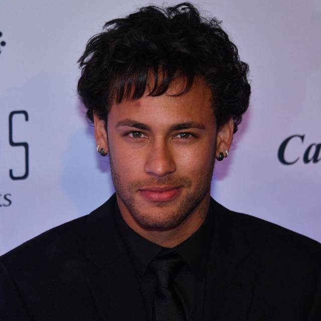 El jugador brasileño Neymar en la gala benéfica organizada por el Instituto Neymar Jr. en Sao Paulo, Brasil, este jueves.
