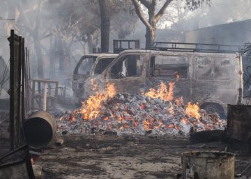 Segundo día del incendio forestal en Doñana, en imágenes Segundo día del incendio forestal en Doñana, en imágenes