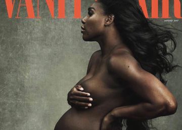 Serena Williams posa desnuda y embarazada Serena Williams posa desnuda y embarazada