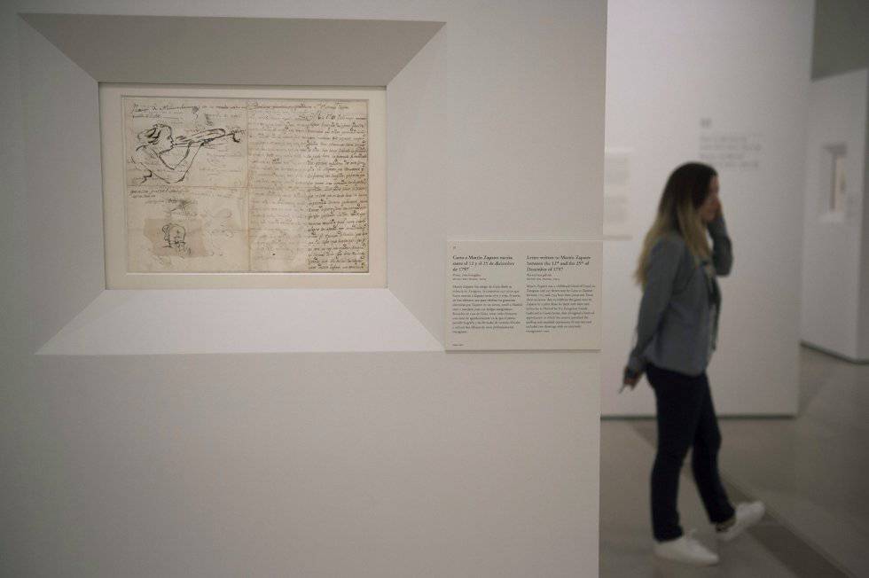 One of the works at the exhibition.