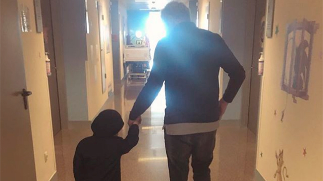 Cañizares y su hijo, en una foto publicada en su Instagram.