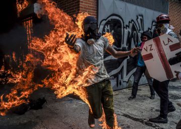 Tres meses de protestas en Venezuela