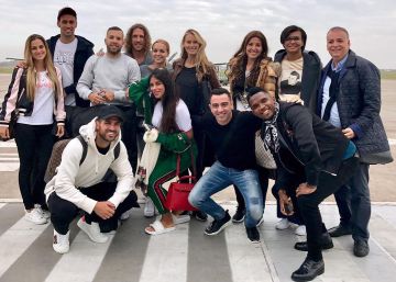 Las despedidas de solteros de Messi y Antonela Roccuzzo horas antes de su boda Las despedidas de solteros de Messi y Antonela Roccuzzo horas antes de su boda