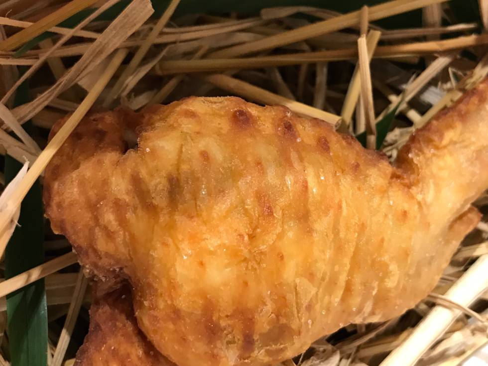 POLLO FRITO RELLENO CAPEL