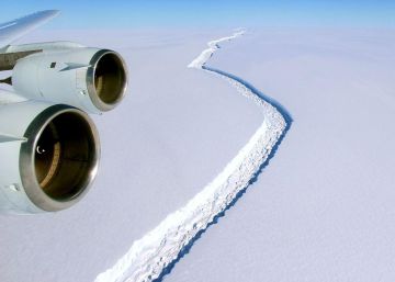 Uno de los mayores icebergs de la historia está a punto de desgajarse