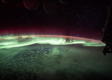 La aurora astral captada desde el espacio por la NASA La aurora astral captada desde el espacio por la NASA