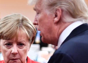 Trump muerde el polvo Trump muerde el polvo