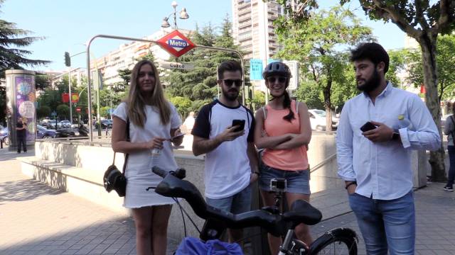 Carrera para probar el medio más eficaz