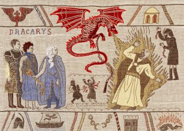 El Tapiz de Bayeux, en versión ‘Juego de Tronos’ El Tapiz de Bayeux, en versión ‘Juego de Tronos’