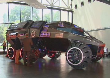 La NASA presenta un vehículo para viajar por Marte La NASA presenta un vehículo para viajar por Marte
