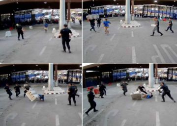 En prisión, el hombre que asaltó la frontera de Melilla con un cuchillo En prisión, el hombre que asaltó la frontera de Melilla con un cuchillo