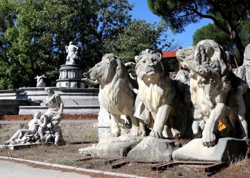 Un ‘museo’ de obras abandonadas en la Casa de Campo en Madrid
